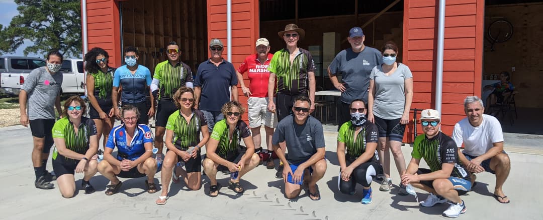 Calvetti Ferguson sponsors the 2021 Texas MS 150 Texas Builders Team