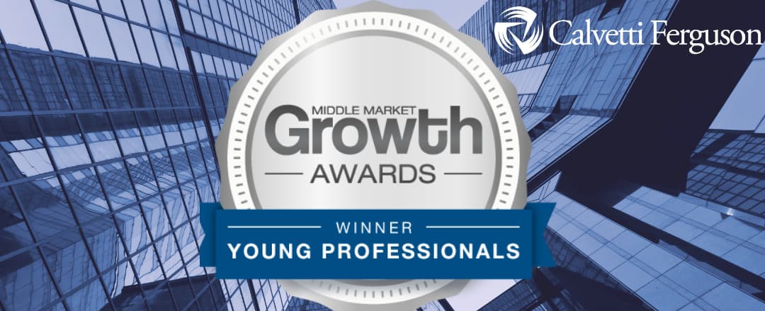 Calvetti Ferguson’s Anneka Sciola awarded ACG Middle Market Growth Young Professional Award