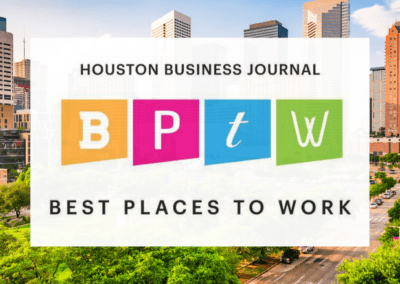 For the First Time, Houston Business Journal Ranks Calvetti Ferguson as a 2022 Best Places to Work