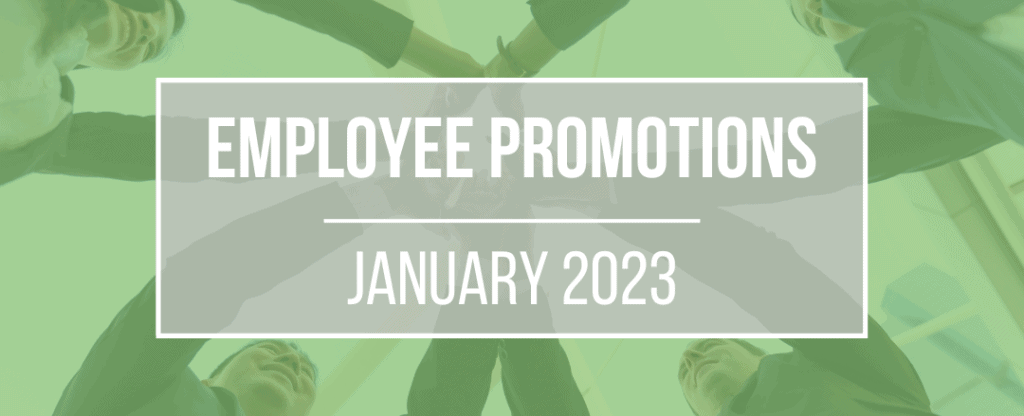 Employee Promotions -- January 2023 (Calvetti Ferguson)