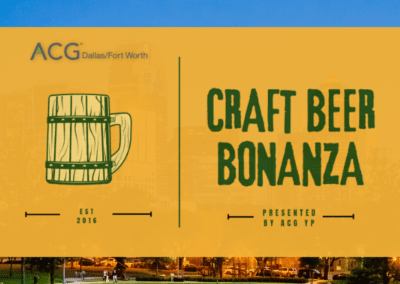 Calvetti Ferguson Sponsors ACG DFW Craft Beer Bonanza