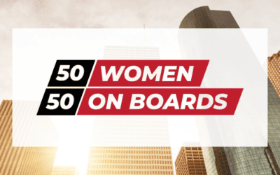 Calvetti Ferguson Sponsors 50/50 Women on Boards