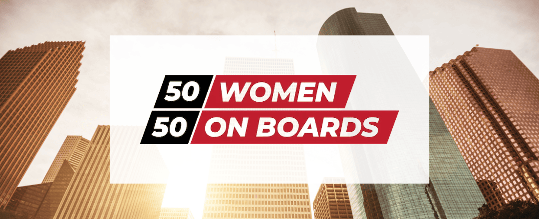 Calvetti Ferguson Sponsors 50/50 Women on Boards