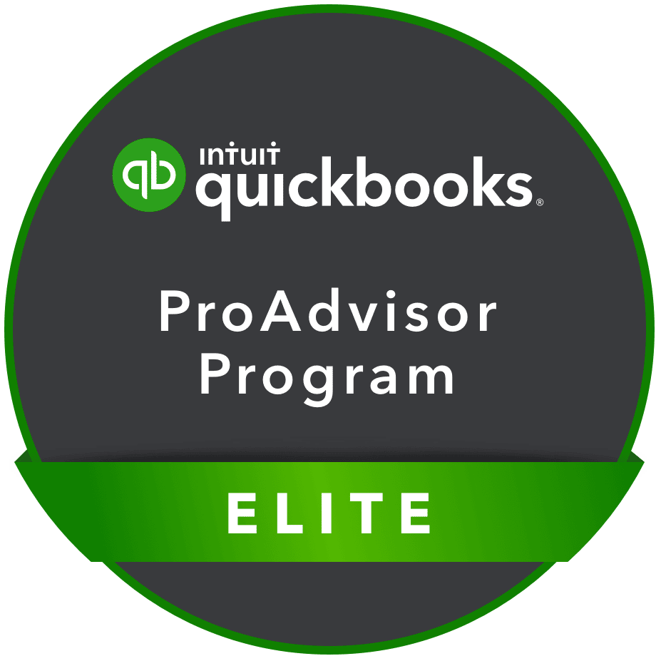 Intuit QuickBooks ProAdvisor Elite digital badge