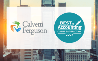 Calvetti Ferguson Named Recipient of ClearlyRated’s 2024 Best of Accounting Award
