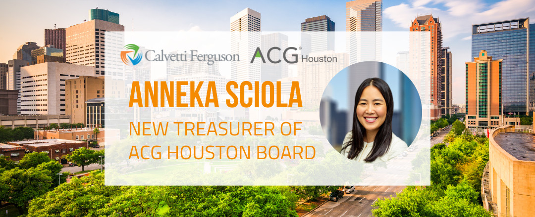 Anneka Sciola Elected Treasurer of ACG Houston Board