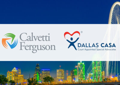 Calvetti Ferguson Honors the Mavericks at the 2024 Dallas CASA Dinner