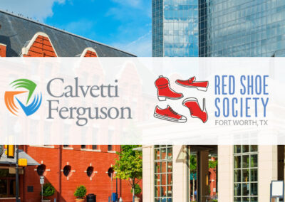 Calvetti Ferguson Sponsors Red Shoe Society Rise Rally Event